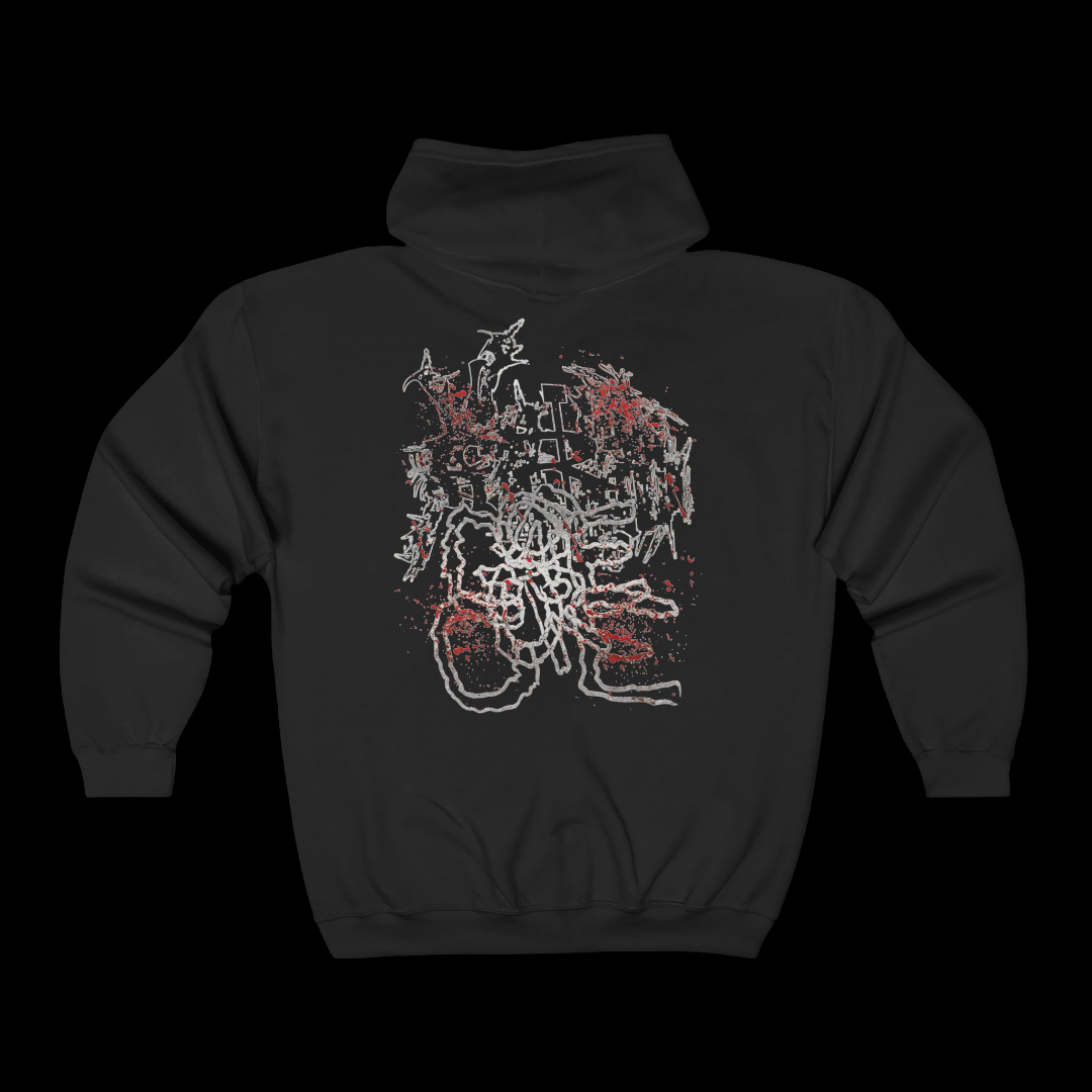 Playboi Carti Merch - Knot Zip Up Hoodie