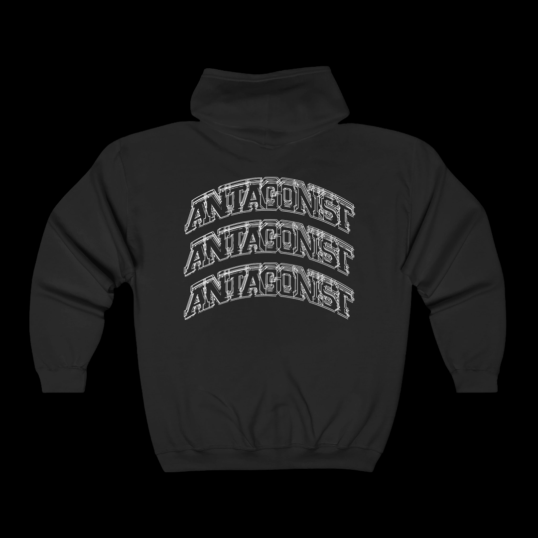 Playboi Carti Merch - A Front Full Zip Hoodie