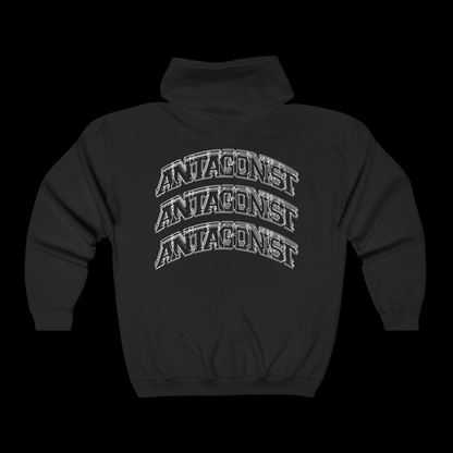 Playboi Carti Merch - A Front Full Zip Hoodie