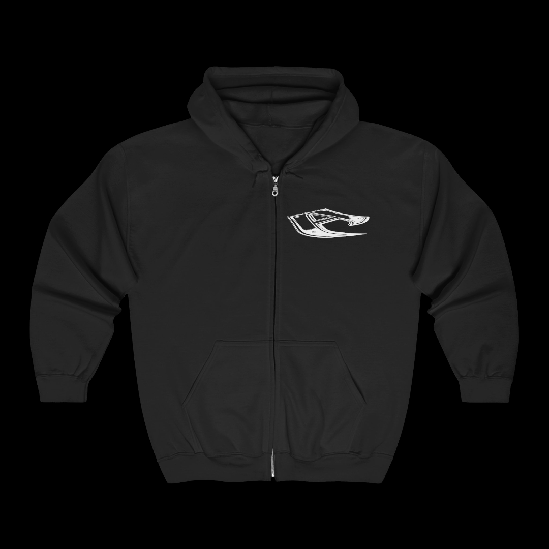 Playboi Carti Merch - A Front Full Zip Hoodie