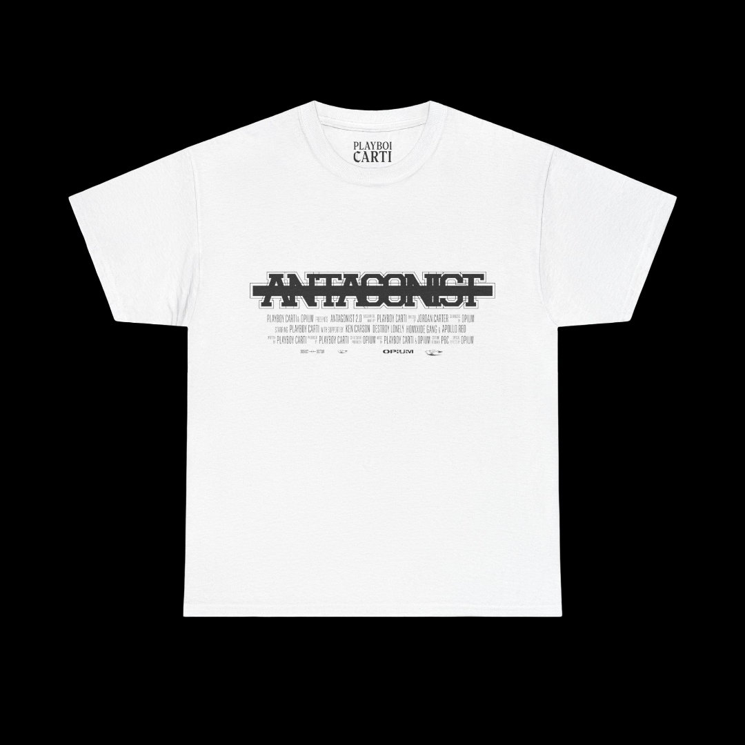Playboi Carti Merch - Antagonist 00 Tee