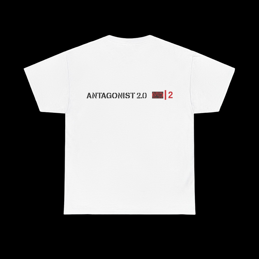 Playboi Carti Merch - Antagonist Volume 2 White Tee