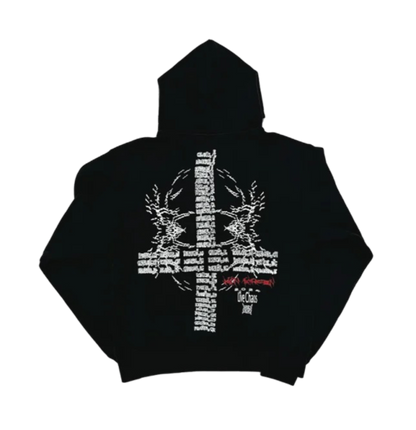 KEN CARSON MERCH - SIGANTURE AGC TOUR DATES ZIP UP HOODIE